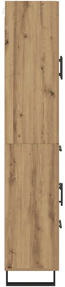 Aukštas spintelė 2 vnt. Amatininkų ąžuolas 69,5 x 34 x 180 cm