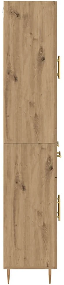 Aukštas spintelė 2 vnt. Amatininkų ąžuolas 69,5 x 34 x 180 cm