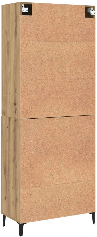 Aukštas spintelė 2 vnt. Amatininkų ąžuolas 69,5 x 34 x 180 cm