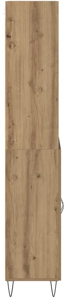 Aukštas spintelė 2 vnt. Amatininkų ąžuolas 69,5 x 34 x 180 cm
