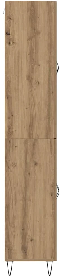 Aukštas spintelė 2 vnt. Amatininkų ąžuolas 69,5 x 34 x 180 cm