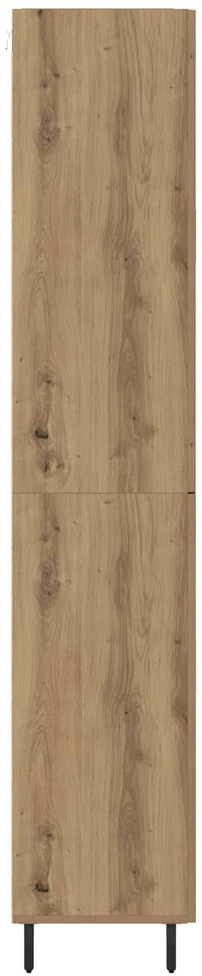 Aukštas spintelė 2 vnt. Amatininkų ąžuolas 69,5 x 34 x 180 cm
