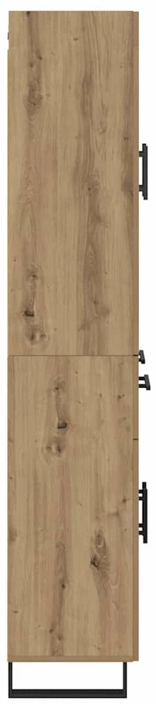 Aukštas spintelė 2 vnt. Amatininkų ąžuolas 69,5 x 34 x 180 cm