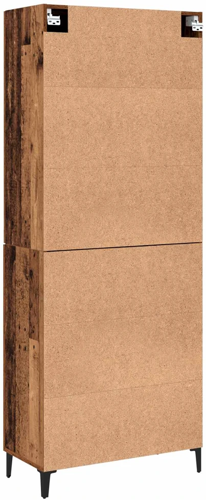 Aukštas spintelė 2 vnt. Sena mediena 69,5 x 34 x 180 cm