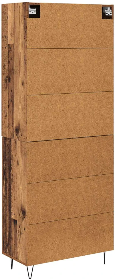Aukštas spintelė 2 vnt. Senas medis 69,5 x 34 x 180 cm