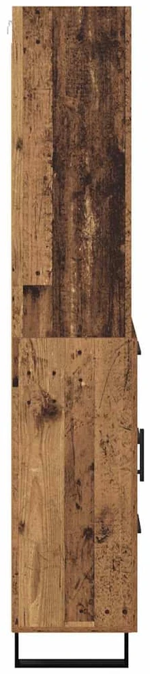 Aukštas spintelė 2 vnt. Senas medis 69,5 x 34 x 180 cm