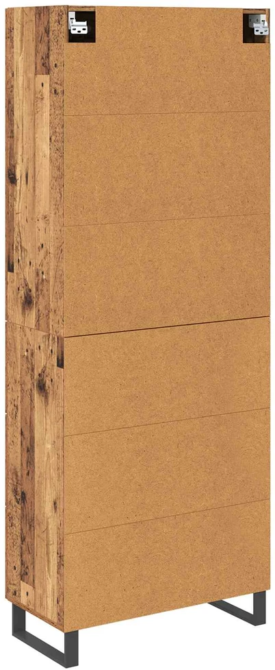 Aukštas spintelė 2 vnt. Senas medis 69,5 x 34 x 180 cm