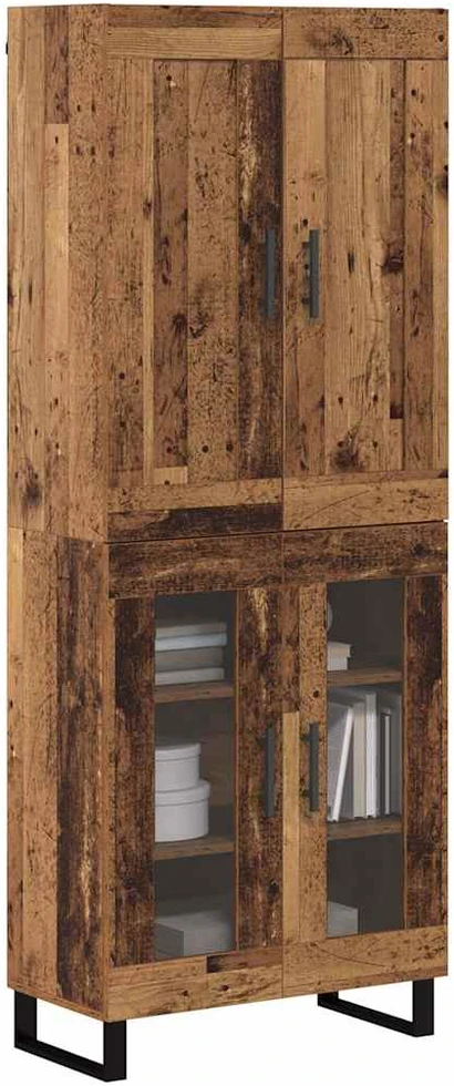 Aukštas spintelė 2 vnt. Senas medis 69,5 x 34 x 180 cm