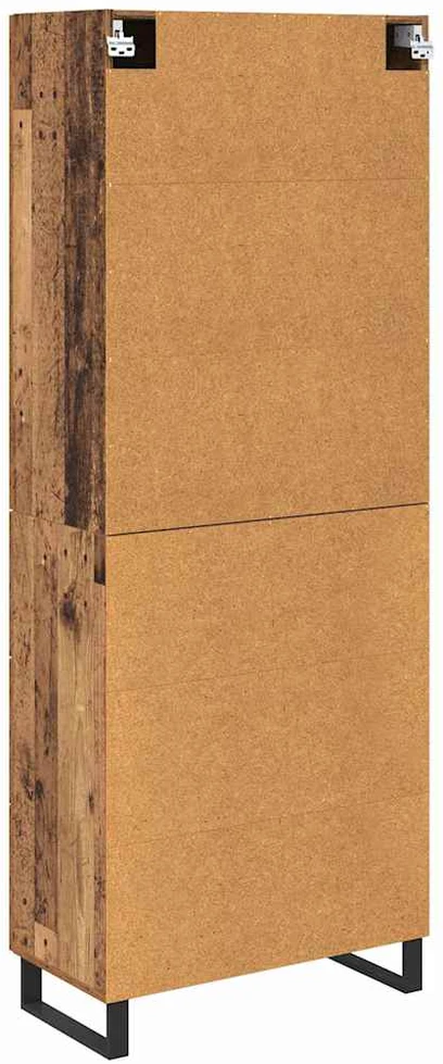 Aukštas spintelė 2 vnt. Senas medis 69,5 x 34 x 180 cm