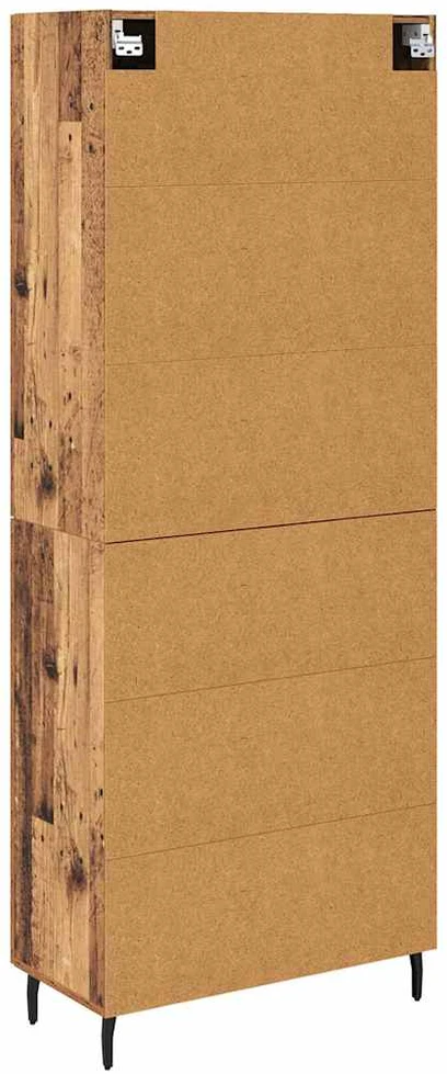 Aukštas spintelė 2 vnt. Senas medis 69,5 x 34 x 180 cm