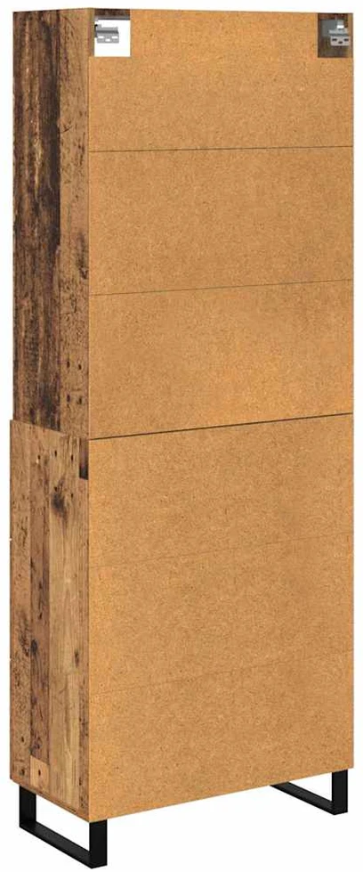 Aukštas spintelė 2 vnt. Senas medis 69,5 x 34 x 180 cm