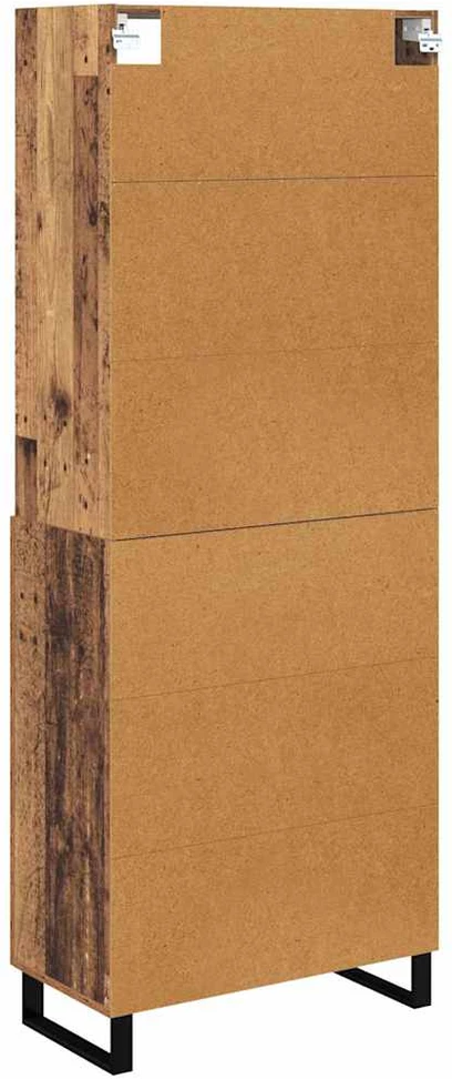 Aukštas spintelė 2 vnt. Senas medis 69,5 x 34 x 180 cm