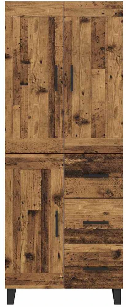 Aukštas spintelė 2 vnt. Senas medis 69,5 x 34 x 180 cm