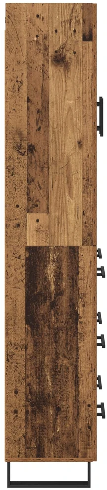 Aukštas spintelė 2 vnt. Senas medis 69,5 x 34 x 180 cm