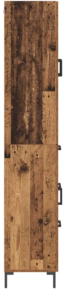 Aukštas spintelė 2 vnt. Senas medis 69,5 x 34 x 180 cm