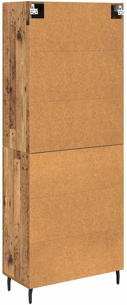 Aukštas spintelė 2 vnt. Senas medis 69,5 x 34 x 180 cm