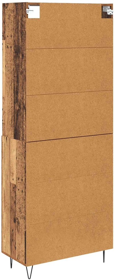 Aukštas spintelė 2 vnt. Senas medis 69,5 x 34 x 180 cm