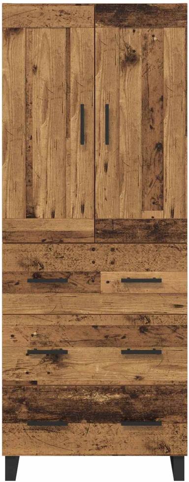 Aukštas spintelė 2 vnt. Senas medis 69,5 x 34 x 180 cm