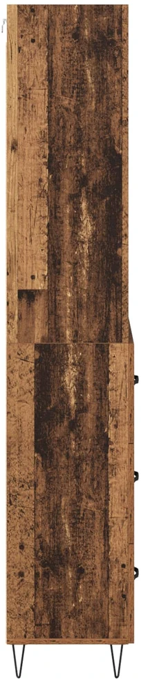 Aukštas spintelė 2 vnt. Senas medis 69,5 x 34 x 180 cm