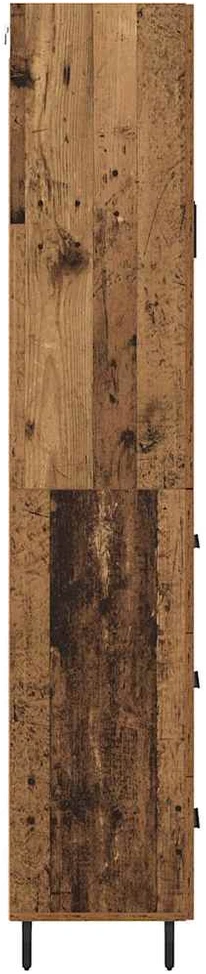 Aukštas spintelė 2 vnt. Senas medis 69,5 x 34 x 180 cm