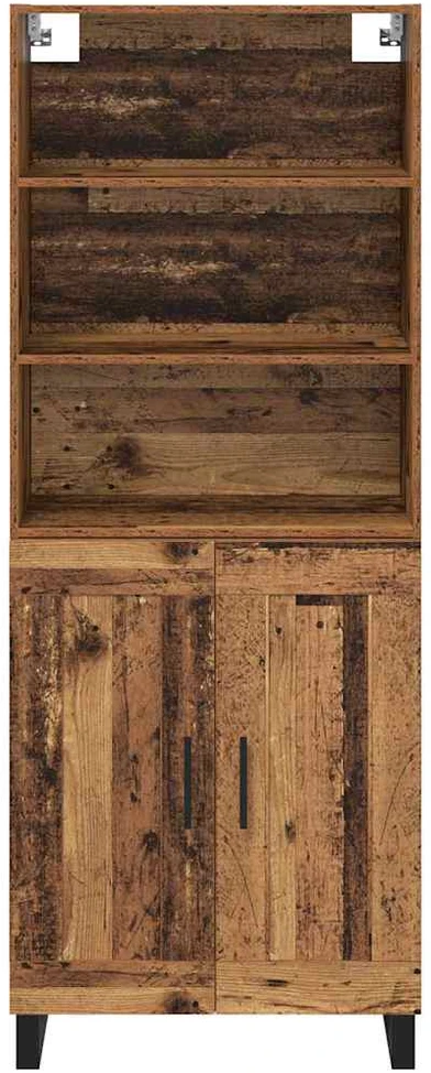 Aukštas spintelė 2 vnt. Senas medis 69,5 x 34 x 180 cm