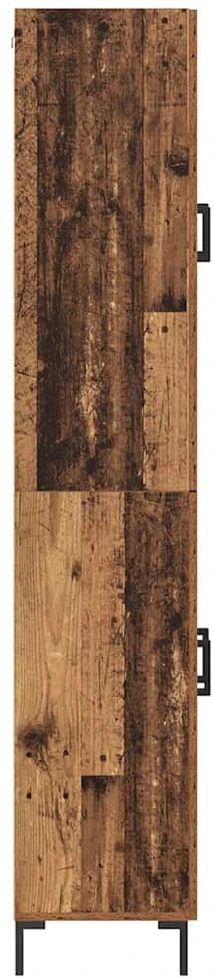 Aukštas spintelė 2 vnt. Senas medis 69,5 x 34 x 180 cm