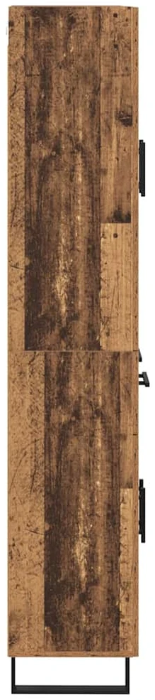 Aukštas spintelė 2 vnt. Senas medis 69,5 x 34 x 180 cm