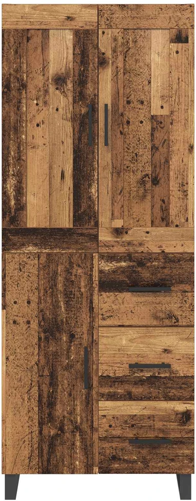 Aukštas spintelė 2 vnt. Senas medis 69,5 x 34 x 180 cm