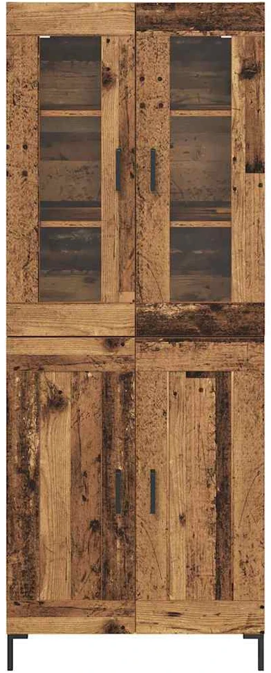 Aukštas spintelė 2 vnt. Senas medis 69,5 x 34 x 180 cm