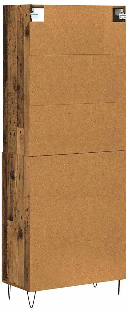 Aukštas spintelė 2 vnt. Senas medis 69,5 x 34 x 180 cm