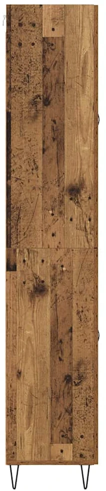 Aukštas spintelė 2 vnt. Senas medis 69,5 x 34 x 180 cm