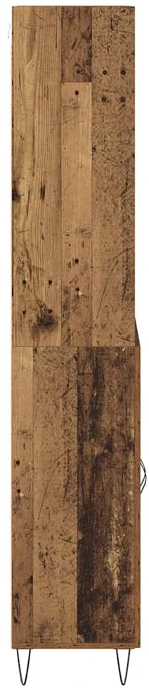 Aukštas spintelė 2 vnt. Senas medis 69,5 x 34 x 180 cm