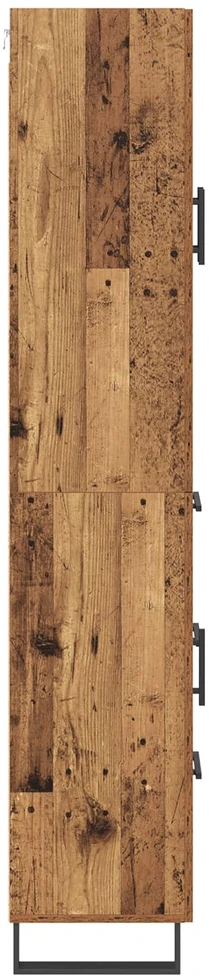 Aukštas spintelė 2 vnt. Senas medis 69,5 x 34 x 180 cm