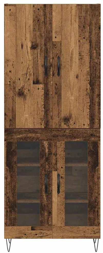 Aukštas spintelė 2 vnt. Senas medis 69,5 x 34 x 180 cm