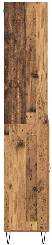 Aukštas spintelė 2 vnt. Senas medis 69,5 x 34 x 180 cm