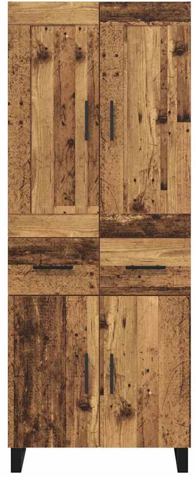 Aukštas spintelė 2 vnt. Senas medis 69,5 x 34 x 180 cm