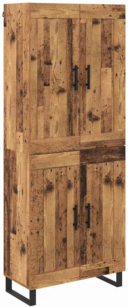 Aukštas spintelė 2 vnt. Senas medis 69,5 x 34 x 180 cm