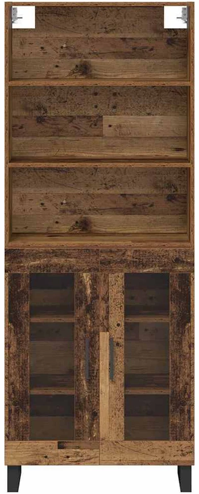 Aukštas spintelė 2 vnt. Senas medis 69,5 x 34 x 180 cm
