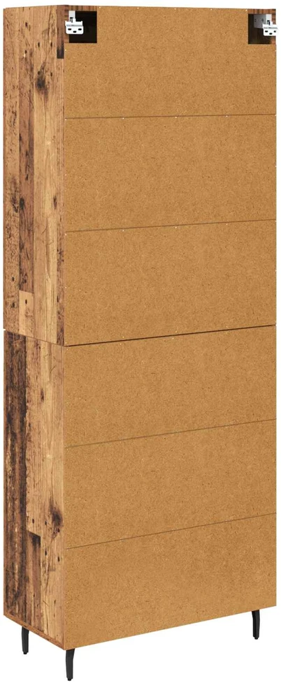 Aukštas spintelė 2 vnt. Senas medis 69,5 x 34 x 180 cm