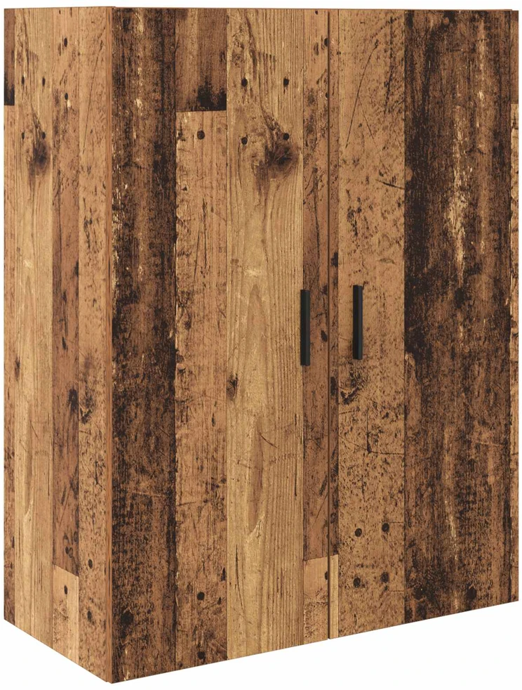 Aukštas spintelė 2 vnt. Senovinis medis 69,5 x 34 x 180 cm