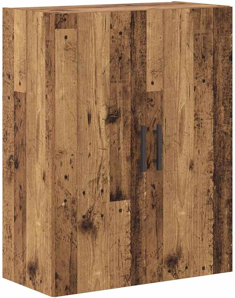 Aukštas spintelė 2 vnt. Senovinis medis 69,5 x 34 x 180 cm