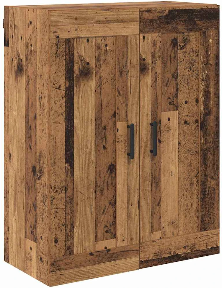 Aukštas spintelė 2 vnt. Senovinis medis 69,5 x 34 x 180 cm
