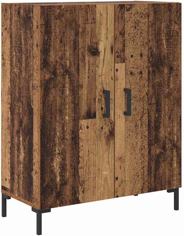 Aukštas spintelė 2 vnt. Senovinis medis 69,5 x 34 x 180 cm