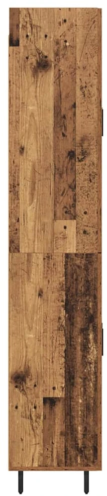 Aukštas spintelė 2 vnt. Senovinis medis 69,5 x 34 x 180 cm