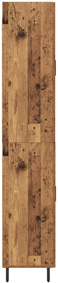 Aukštas spintelė 2 vnt. Senovinis medis 69,5 x 34 x 180 cm