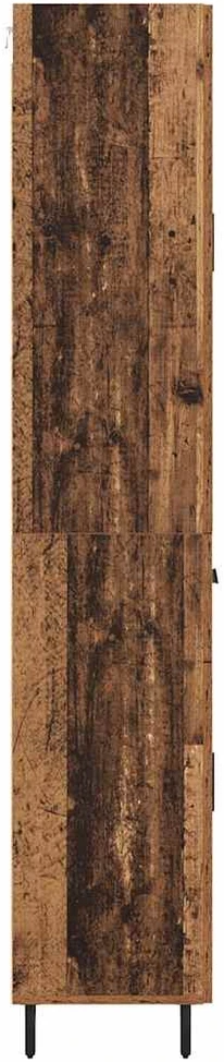 Aukštas spintelė 2 vnt. Senovinis medis 69,5 x 34 x 180 cm