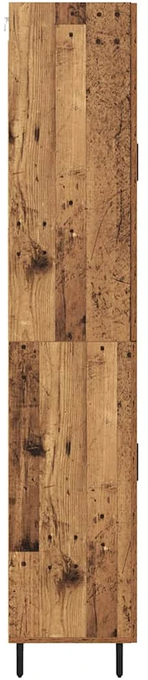 Aukštas spintelė 2 vnt. Senovinis medis 69,5 x 34 x 180 cm