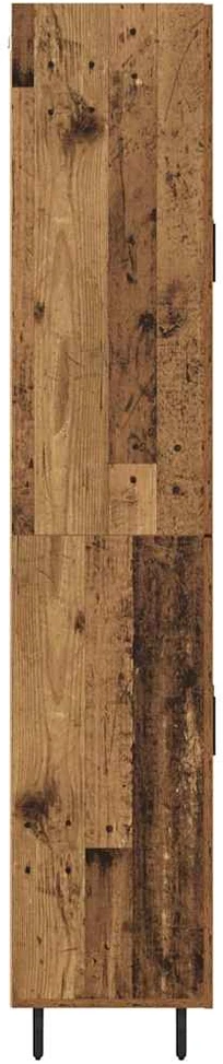 Aukštas spintelė 2 vnt. Senovinis medis 69,5 x 34 x 180 cm