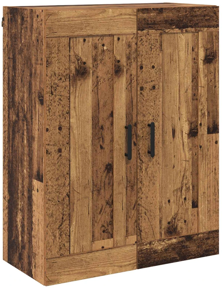 Aukštas spintelė 2 vnt. Senovinis medis 69,5 x 34 x 180 cm