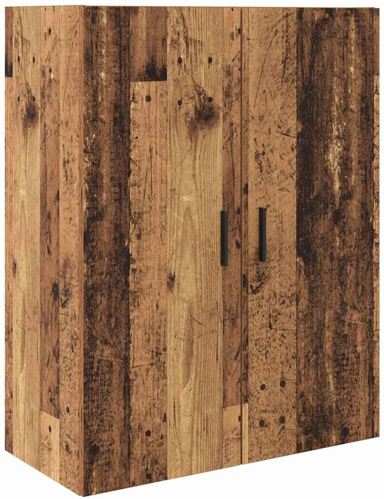 Aukštas spintelė 2 vnt. Senovinis medis 69,5 x 34 x 180 cm